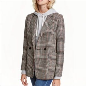 HM checked blazer